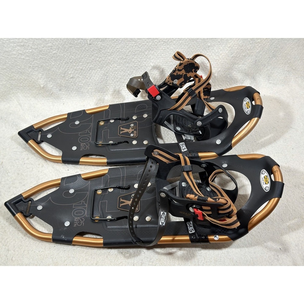 Atlas 1025 Mountain Snowshoes 25 Inch SLS Wrap Swift Binding Rugged Alpine